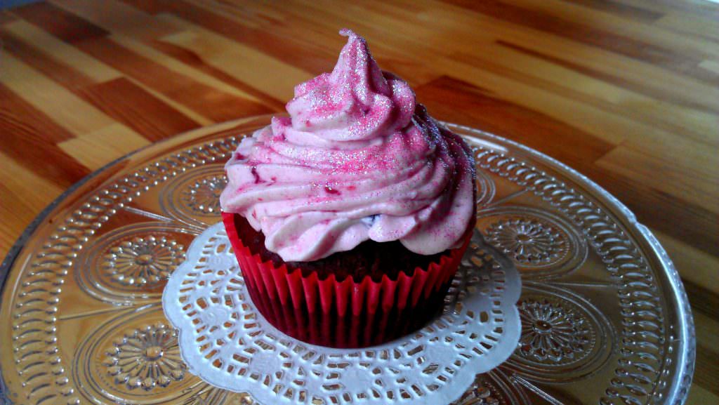 Cupcake, Erbeer