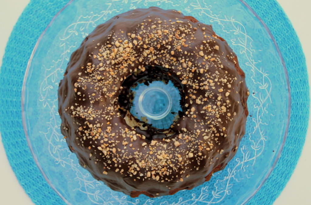 veganer Marmorkuchen von oben