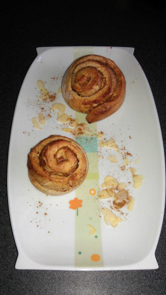 Mandel-Zimtschnecken