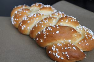 Hefezopf gebacken vegan