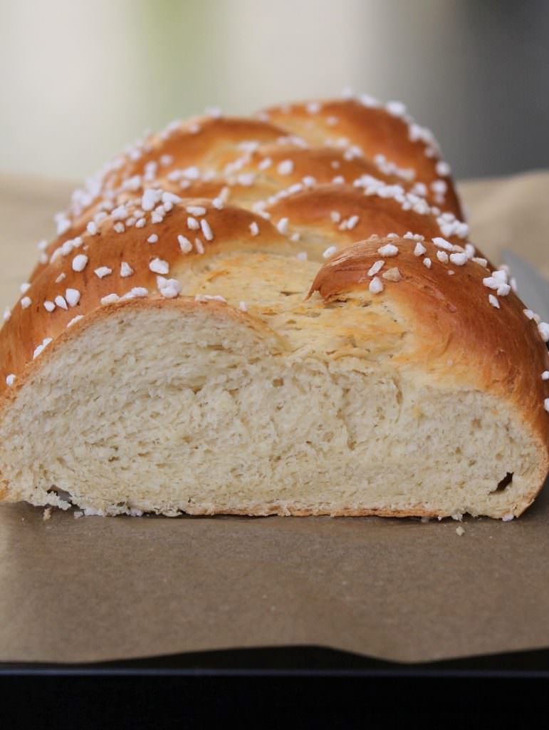 Hefezopf Hagelzucker