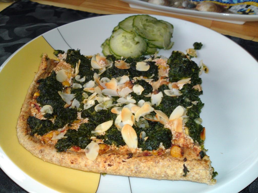 Pizza Spinat