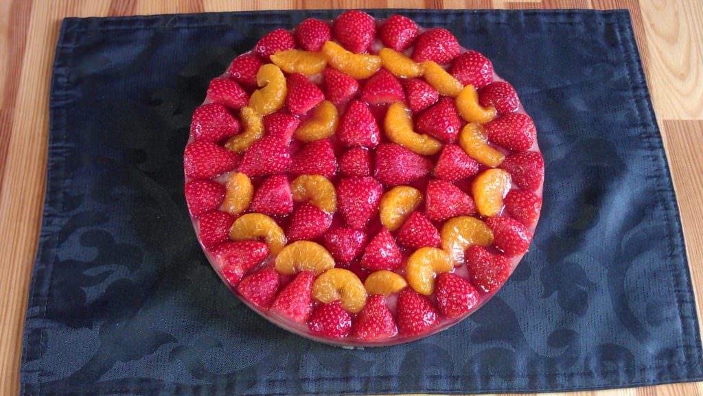 Erdbeerkuchen