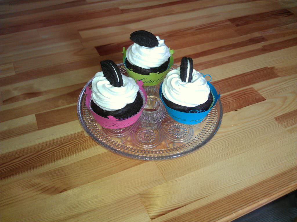 vegane Oreocupcakes