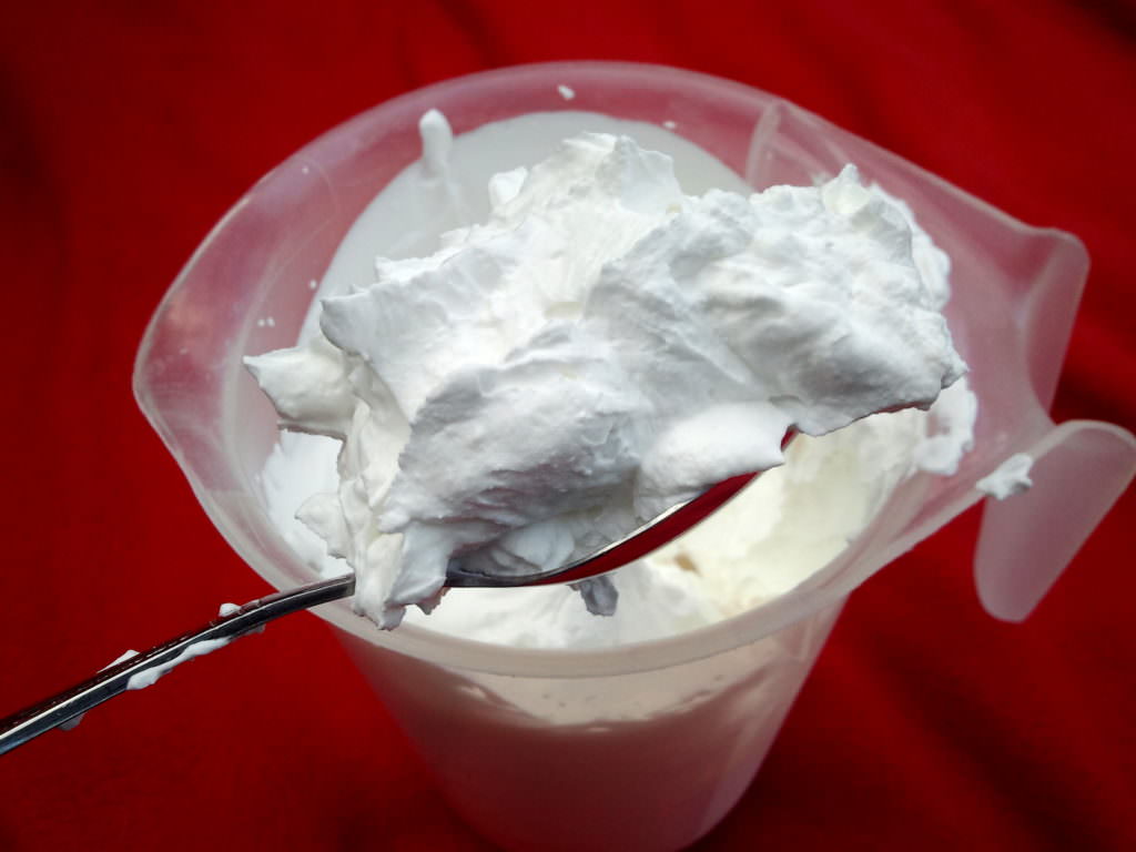 vegane Schlagsahne