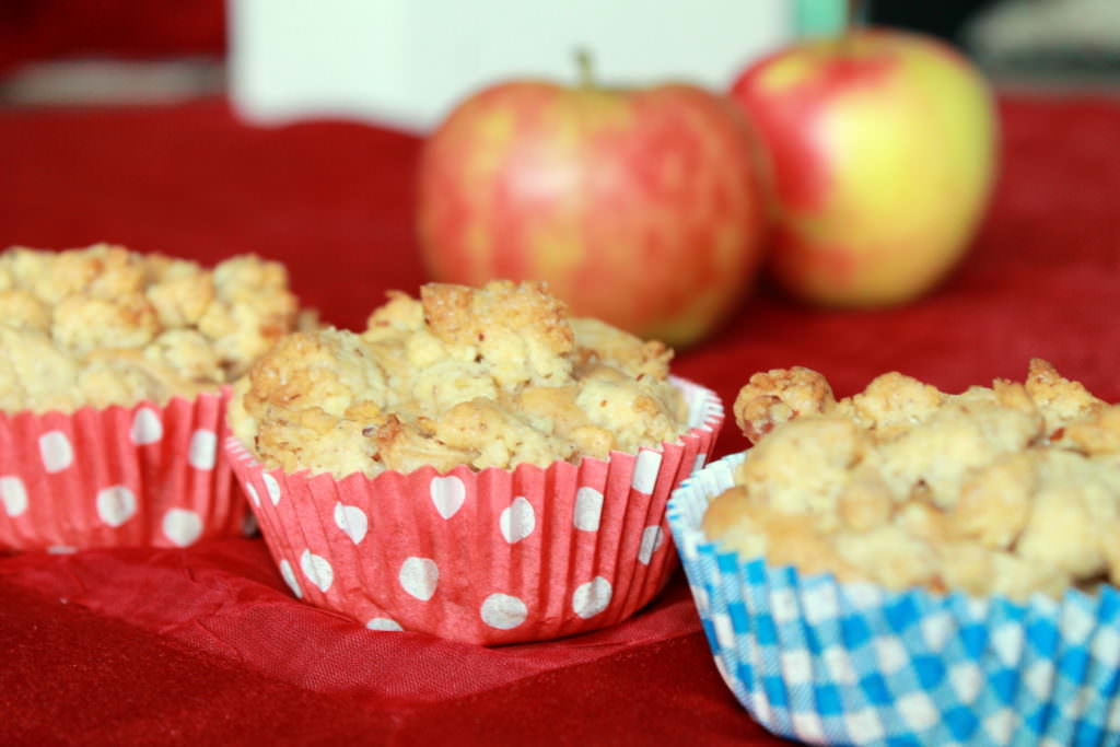 Apfelmuffins vegan 