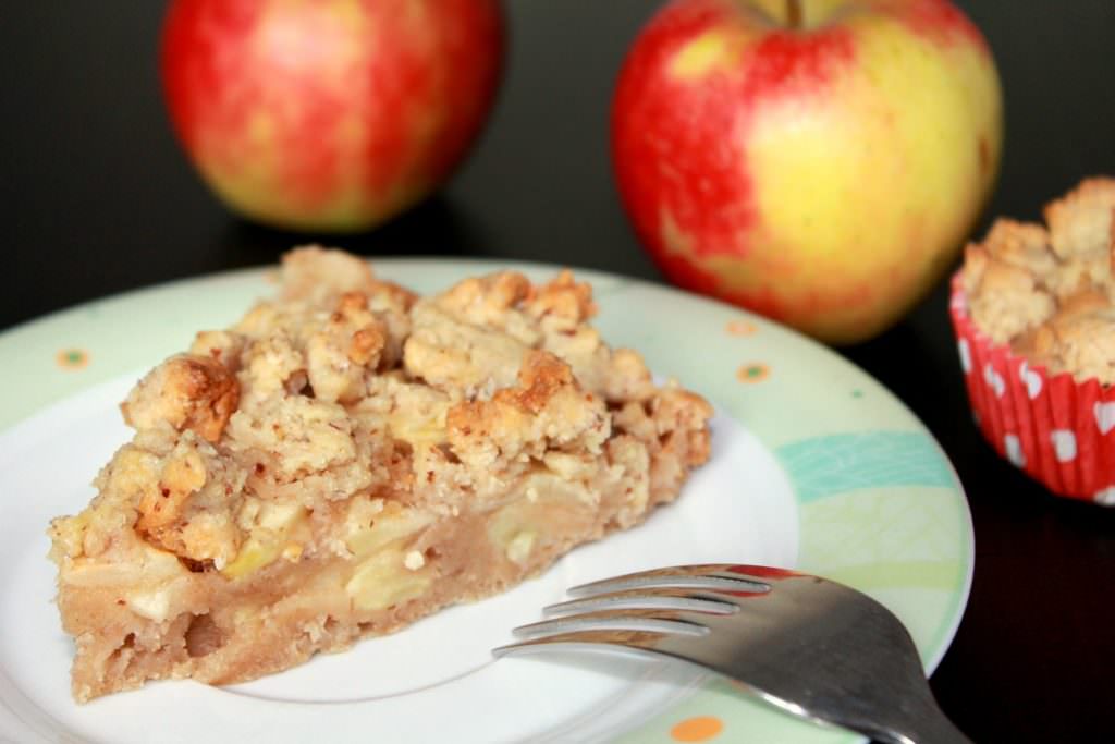 Apfel-Nusskuchen vegan