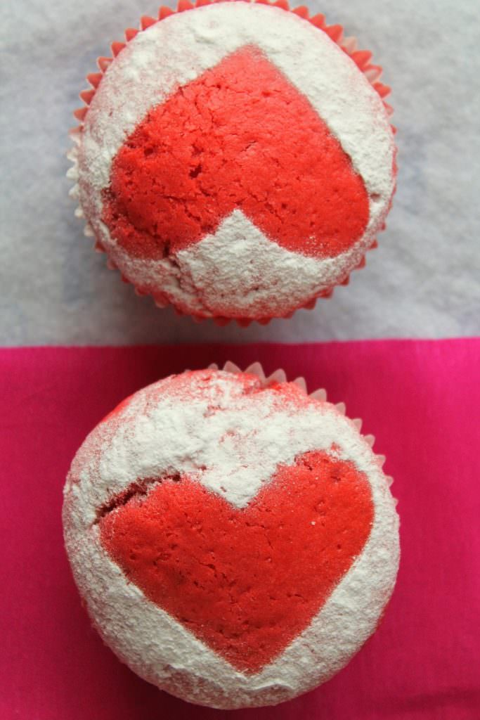 Muffins Valentinstag