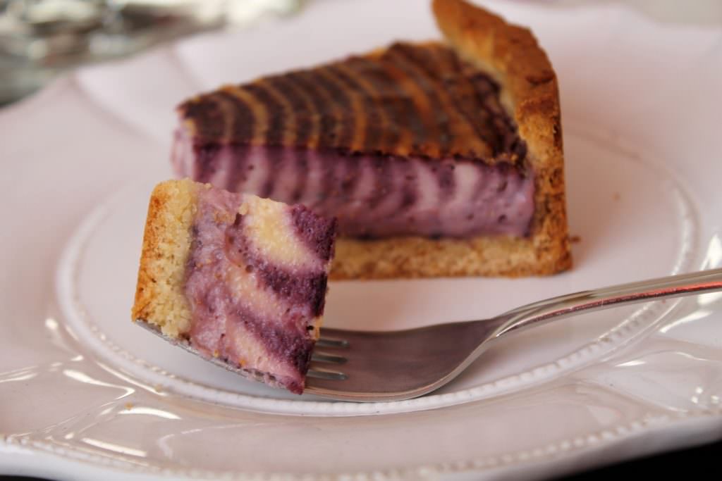 Blaubeer-Käsekuchen