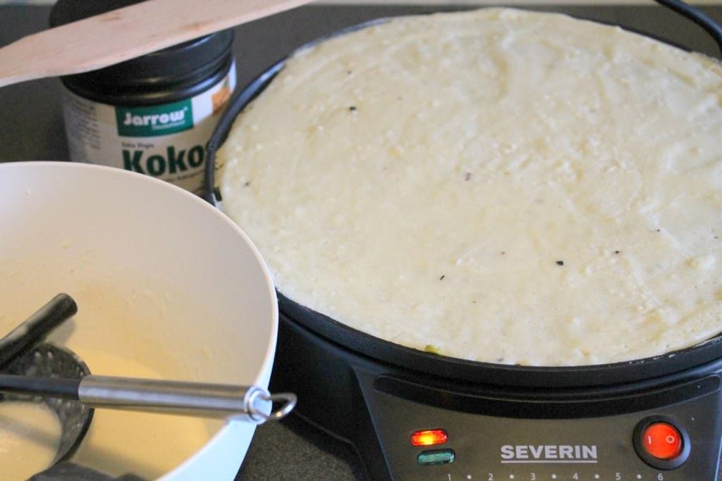 Crêpes ausbacken