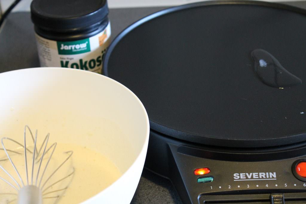 Crêpes vorbereiten