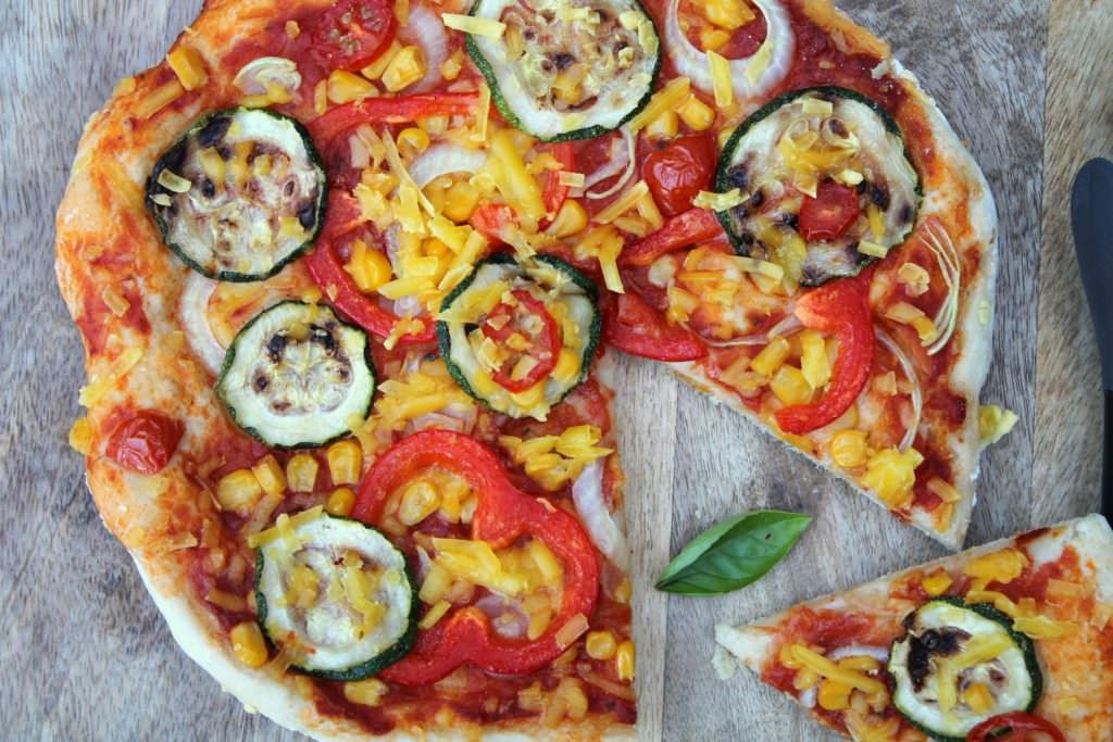 Pizza vom Grill