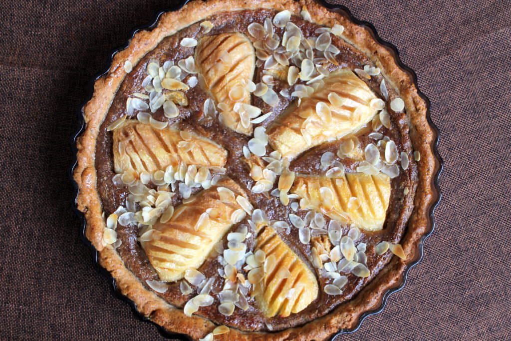 Birnentarte vegan