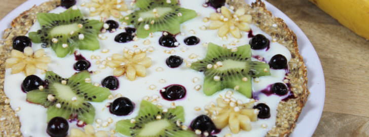 Frühstückspizza vegan